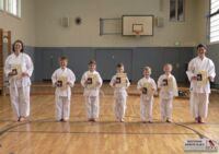 Prüfungen zum 9. Kyu im Dojo in Schwerin bei Thomas Ufert